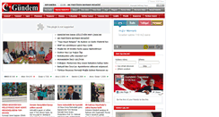 Desktop Screenshot of gundemgazetesi.net